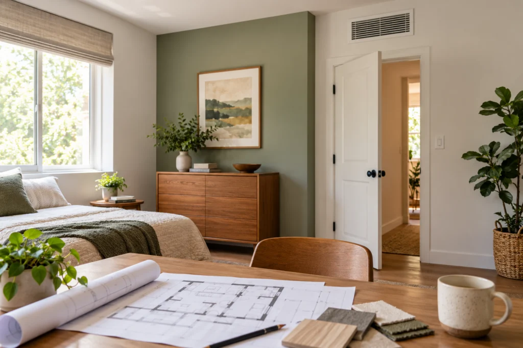 Планирование вентиляции в квартире с открытым доступом к штатной решётке.